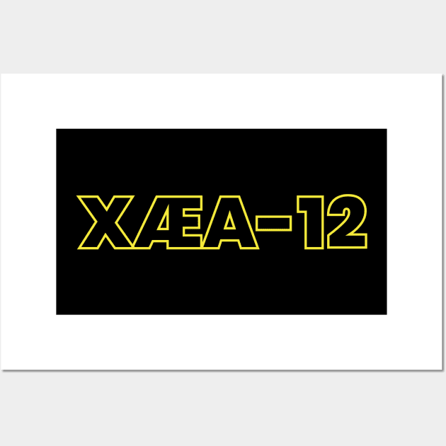 X Æ A-12 Wall Art by Amelia Emmie